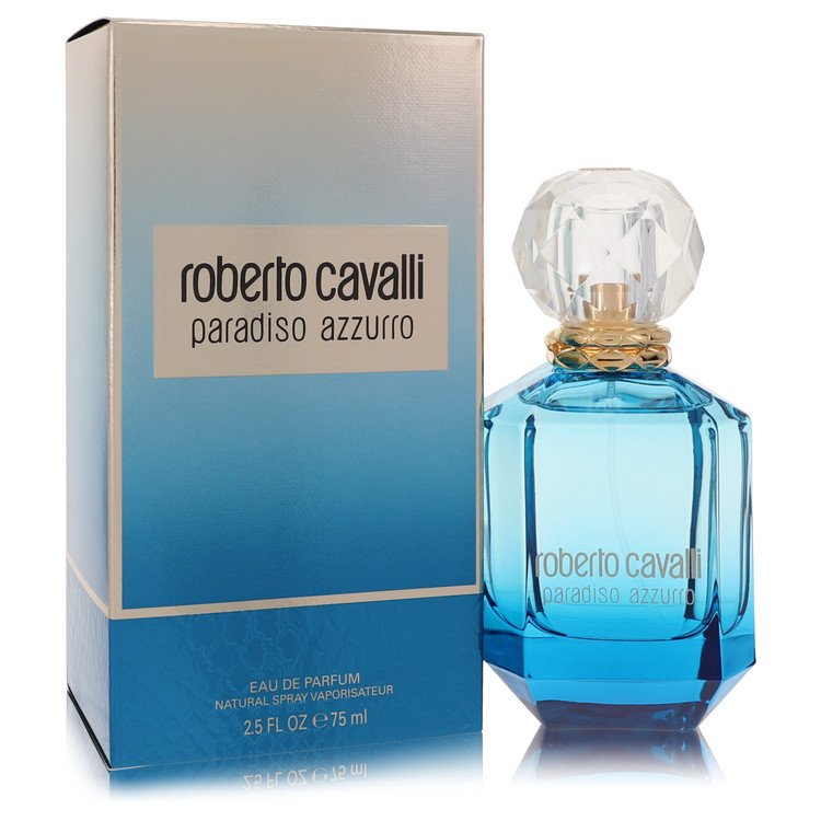 Roberto Cavalli Paradiso Azzurro by Roberto Cavalli Eau De Parfum Spray 2.5 oz Roberto Cavalli Paradiso Azzurro by Roberto Cavalli Eau De Parfum Spray 2.5 oz